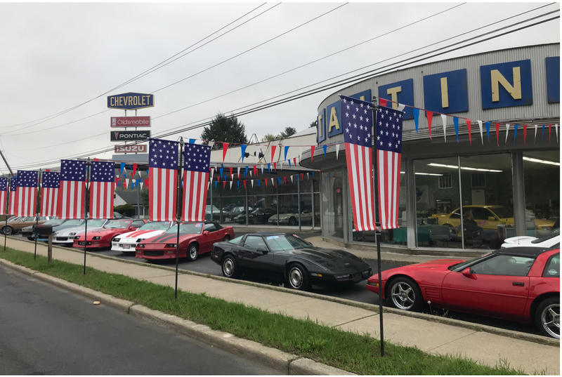 Dealership set before fire